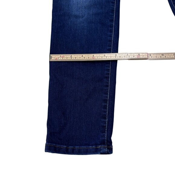 Isabel Maternity Skinny Entubado Jeans 8/29R Dark Wash Denim With Stretch Panel - Picture 9 of 12